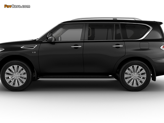 Nissan Patrol RU-spec (Y62) 2014 wallpapers (640 x 480)