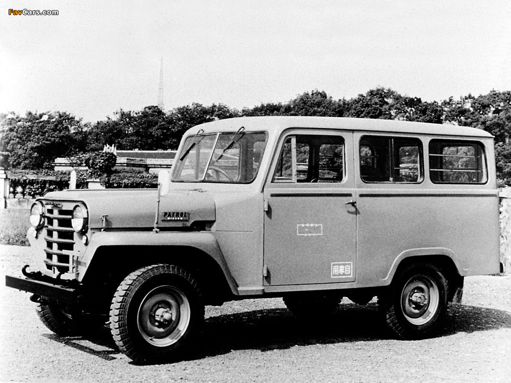 Pictures of Nissan Patrol Wagon (G4W65) 1958–59 (1024 x 768)