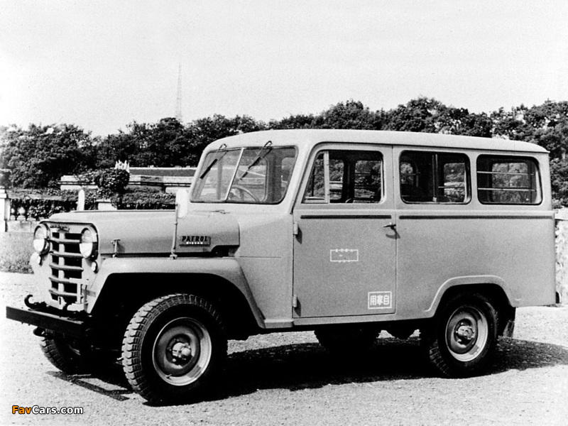Pictures of Nissan Patrol Wagon (G4W65) 1958–59 (800 x 600)