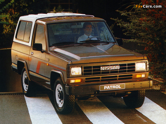 Pictures of Nissan Patrol Hard Top (160) 1985–87 (640 x 480)