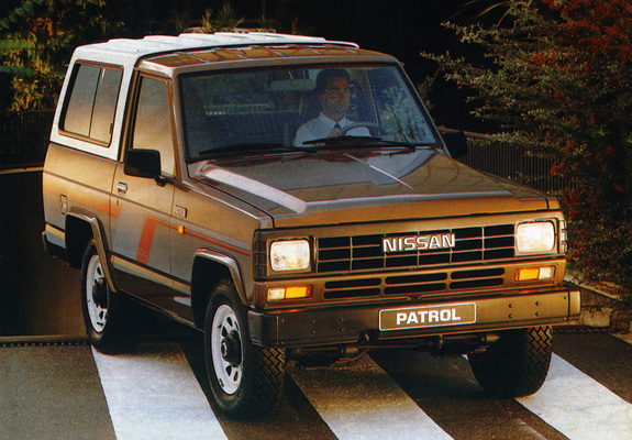 Pictures of Nissan Patrol Hard Top (160) 1985–87