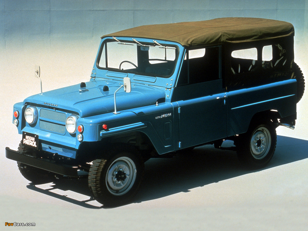 Nissan Patrol LWB Soft Top (G60) 1960–84 wallpapers (1024 x 768)