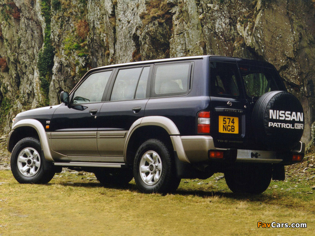Nissan Patrol GR 5-door UK-spec (Y61) 1997–2001 wallpapers (640 x 480)