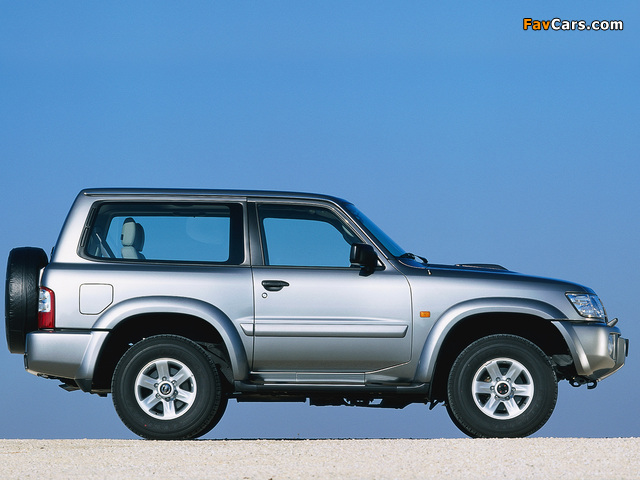 Nissan Patrol GR 3-door (Y61) 2001–04 wallpapers (640 x 480)