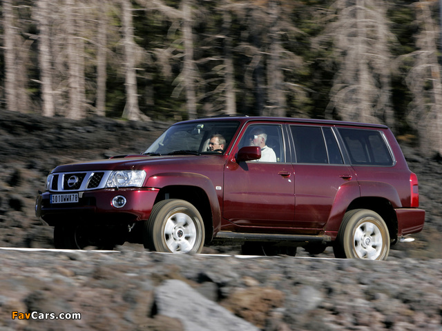 Nissan Patrol 5-door (Y61) 2004–10 wallpapers (640 x 480)