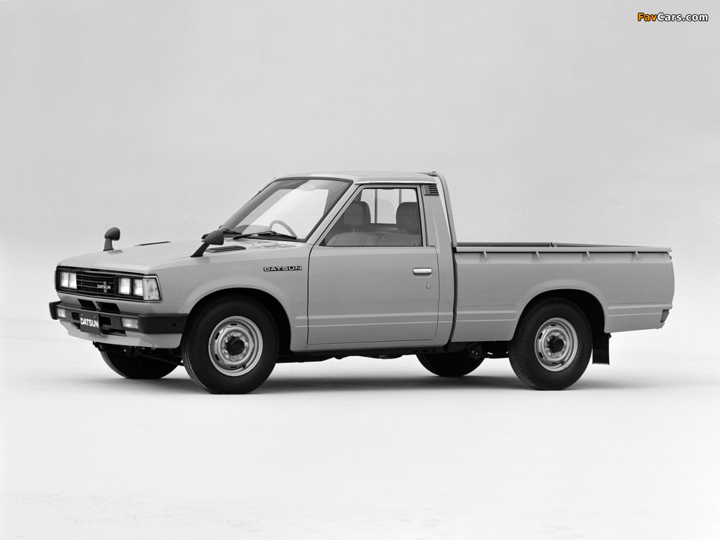 Datsun Pickup Regular Cab JP-spec (720) 1979–85 images (1024 x 768)