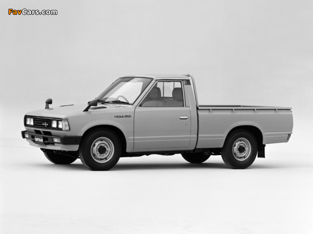 Datsun Pickup Regular Cab JP-spec (720) 1979–85 images (640 x 480)