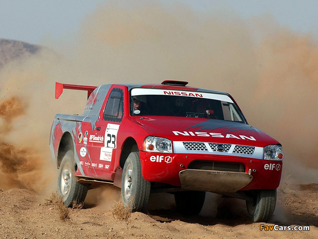 Nissan Pickup Rally Car (D22) wallpapers (640 x 480)