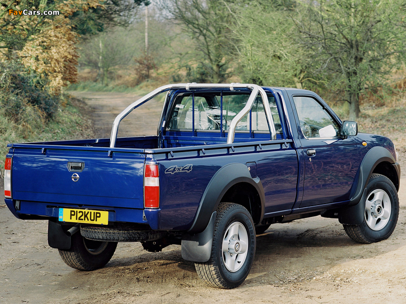 Photos of Nissan Pickup Single Cab UK-spec (D22) 2001–05 (800 x 600)