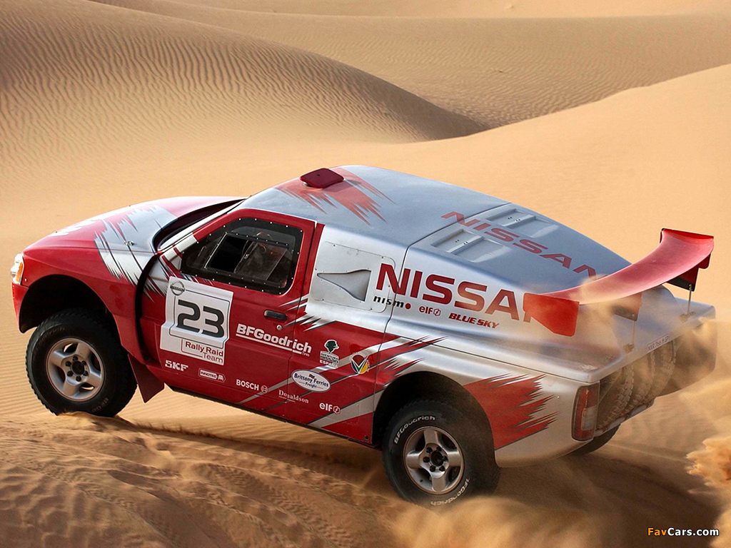 Nissan Pickup Rally Car (D22) wallpapers (1024 x 768)