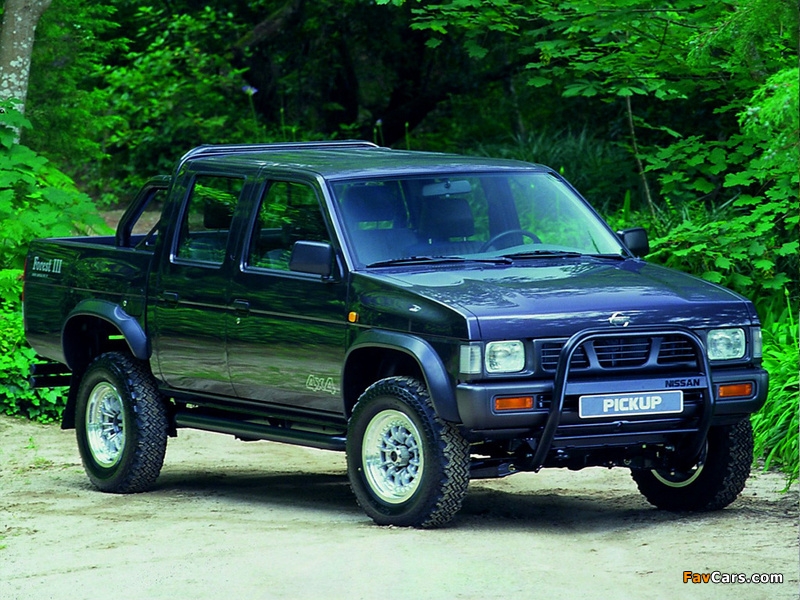 Nissan Pickup 4WD Crew Cab Forest III (D21) 1997 wallpapers (800 x 600)