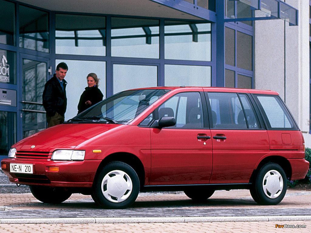 Images of Nissan Prairie EU-spec (M11) 1988–98 (1024 x 768)