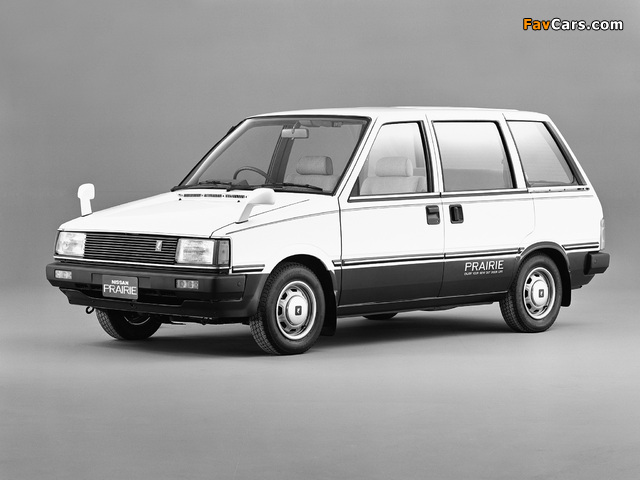 Nissan Prairie 1800 SS-G (M10) 1982–88 pictures (640 x 480)