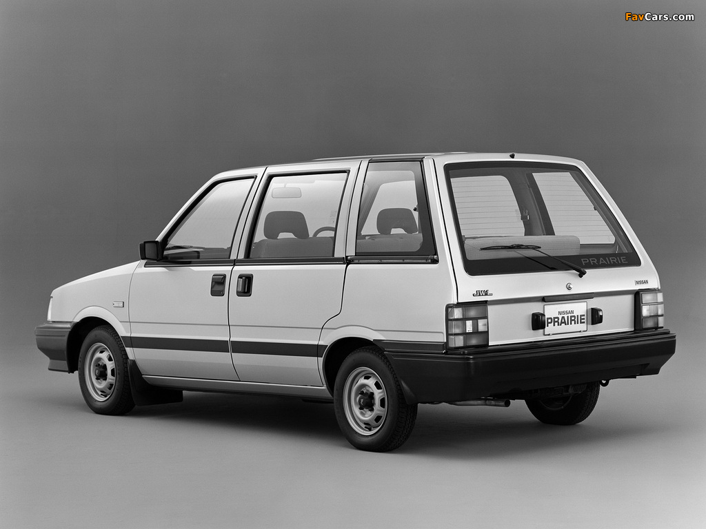 Nissan Prairie 1500 JW-L (M10) 1982–88 wallpapers (1024 x 768)