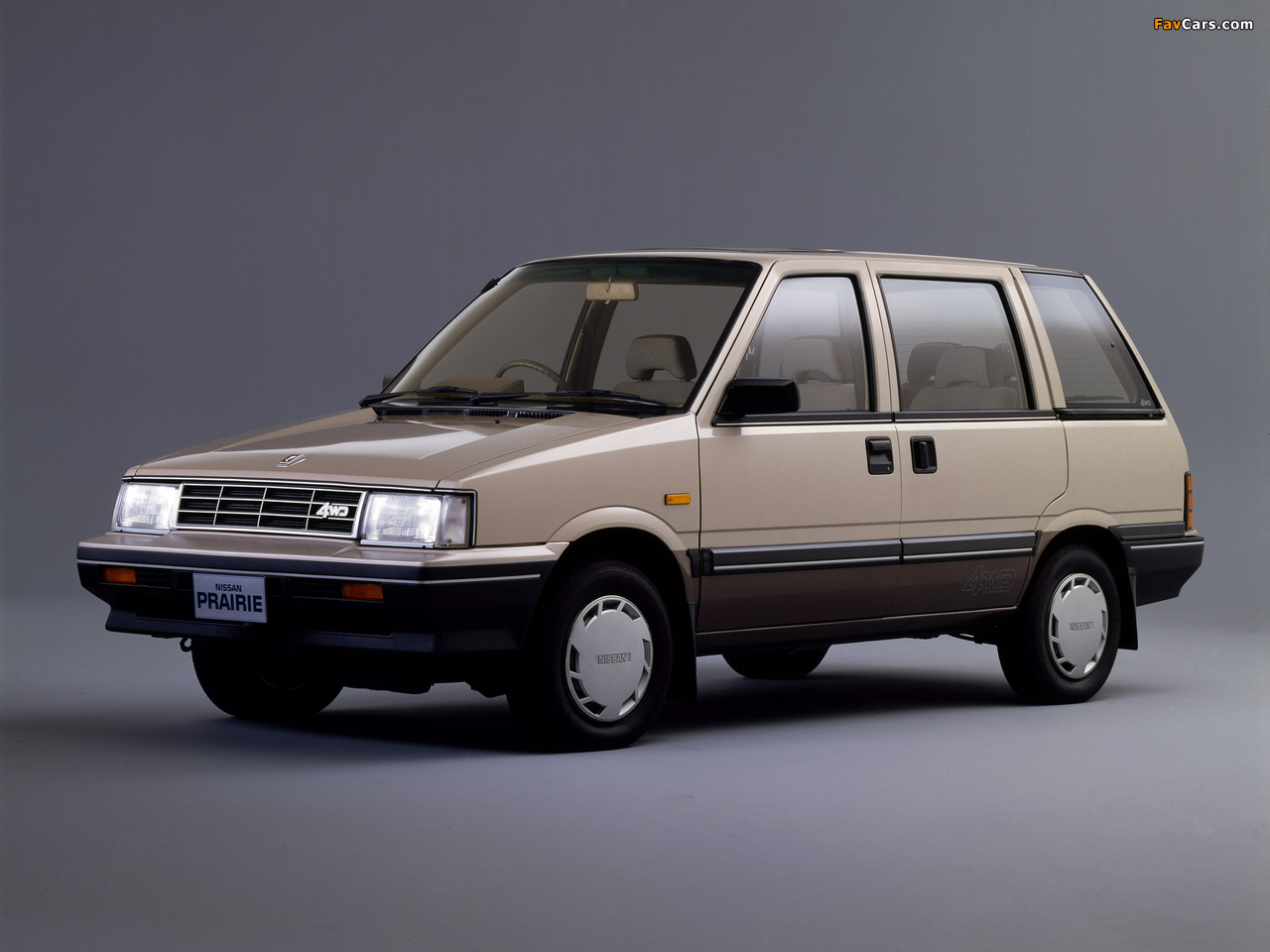 Nissan Prairie 4WD (M10) 1985–88 photos (1280 x 960)