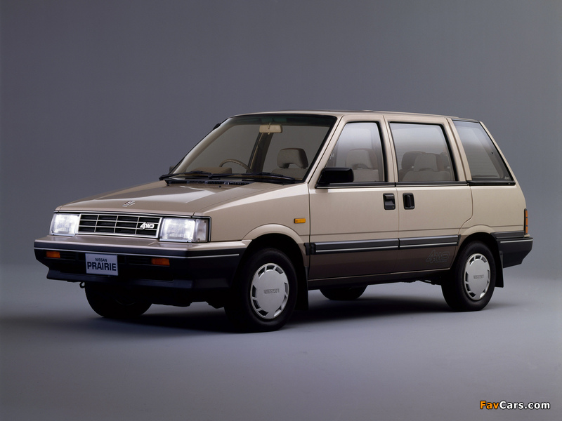 Nissan Prairie 4WD (M10) 1985–88 photos (800 x 600)