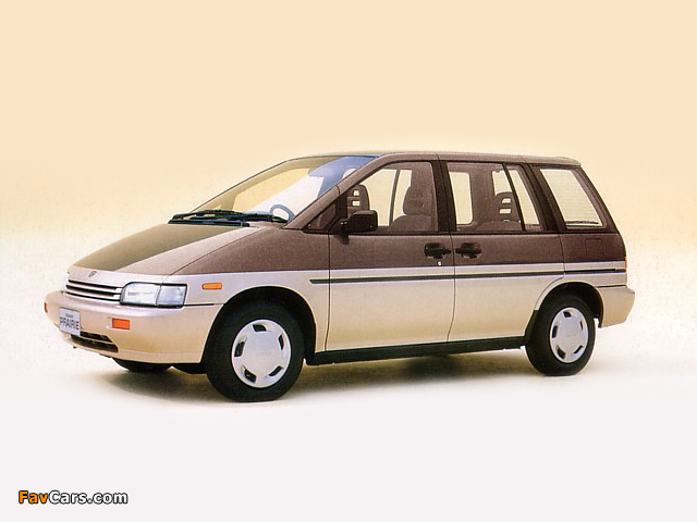 Nissan Prairie JP-spec (M11) 1988–98 pictures (640 x 480)
