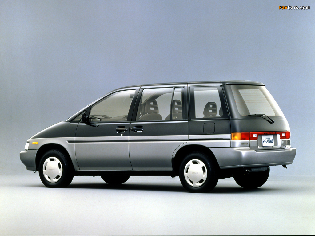 Nissan Prairie JP-spec (M11) 1988–98 pictures (1024 x 768)