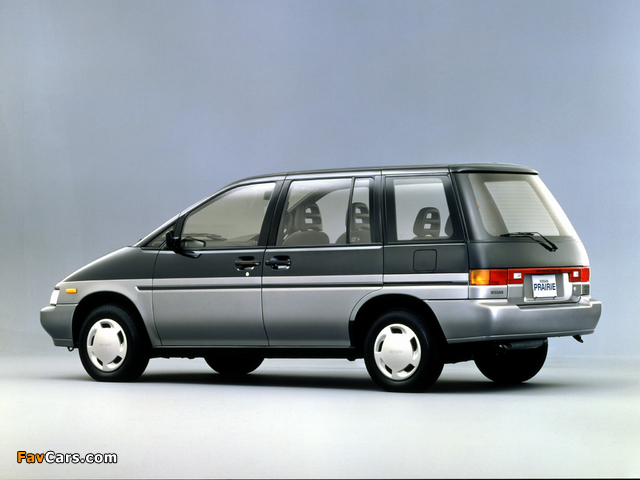 Nissan Prairie JP-spec (M11) 1988–98 pictures (640 x 480)