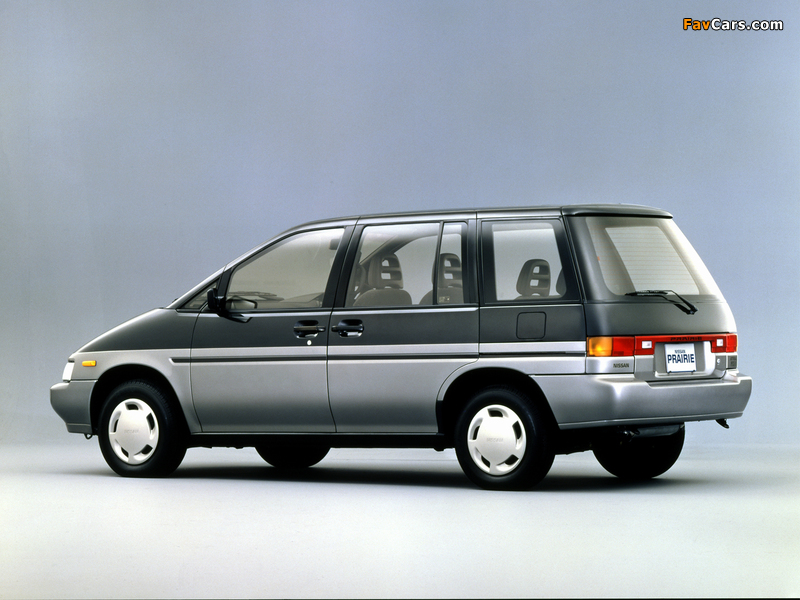 Nissan Prairie JP-spec (M11) 1988–98 pictures (800 x 600)