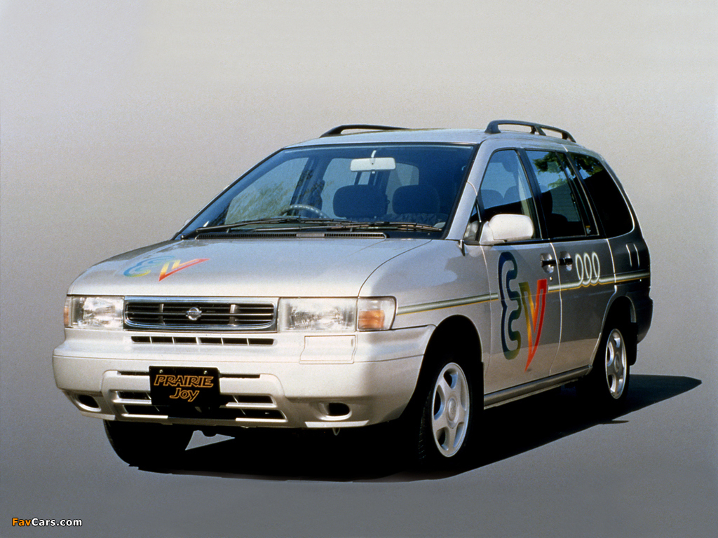 Nissan Prairie Joy EV (M11) 1997–98 photos (1024 x 768)