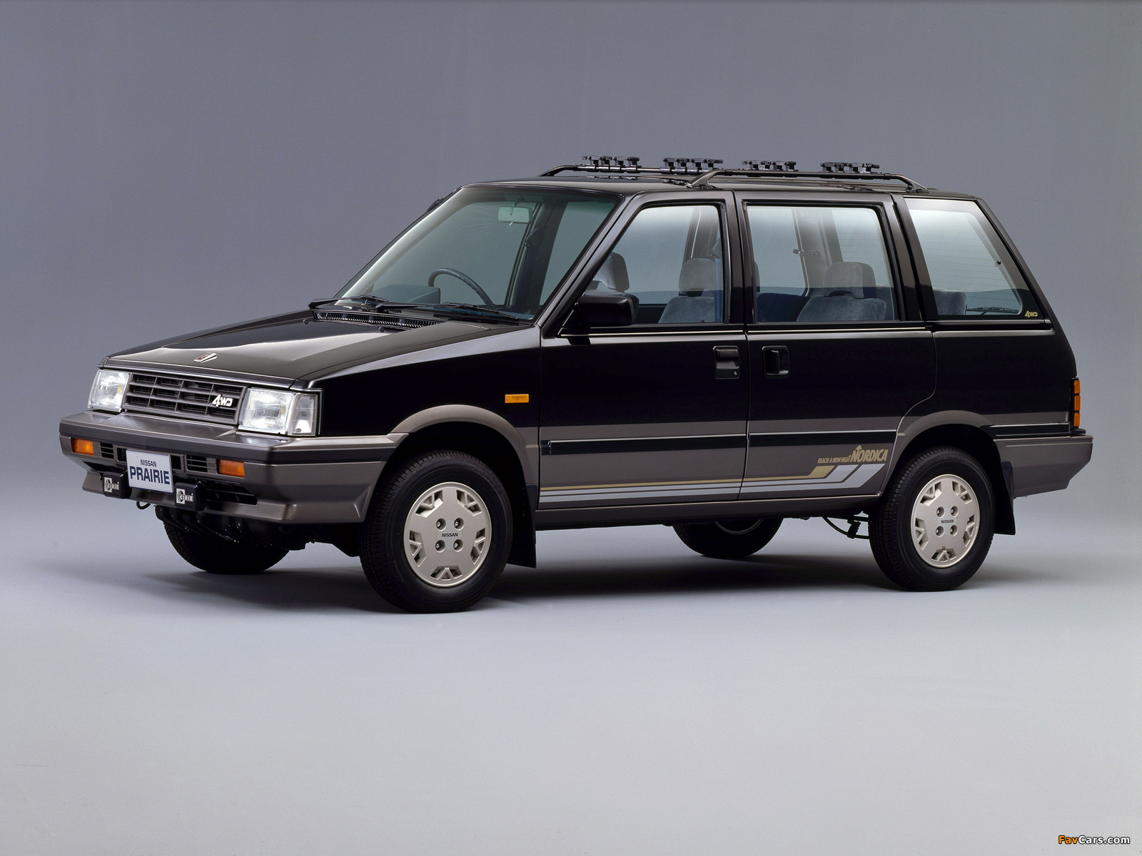 Nissan Prairie 4WD Nordica (M10) 1987 wallpapers (1600 x 1200)