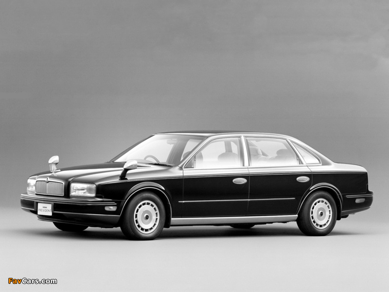 Photos of Nissan President (JHG50) 1990–98 (800 x 600)