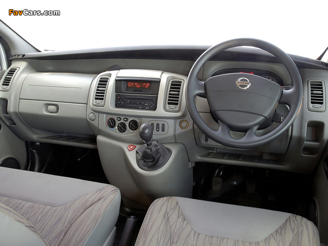 Images of Nissan Primastar ZA-spec 2006 (640 x 480)