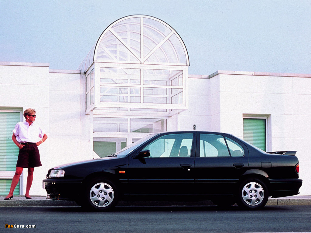 Images of Nissan Primera Sedan (P10) 1990–95 (1024 x 768)