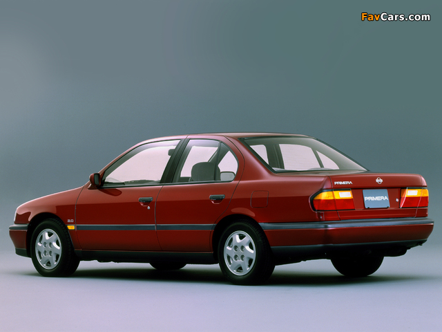 Images of Nissan Primera Sedan JP-spec (P10) 1990–95 (640 x 480)