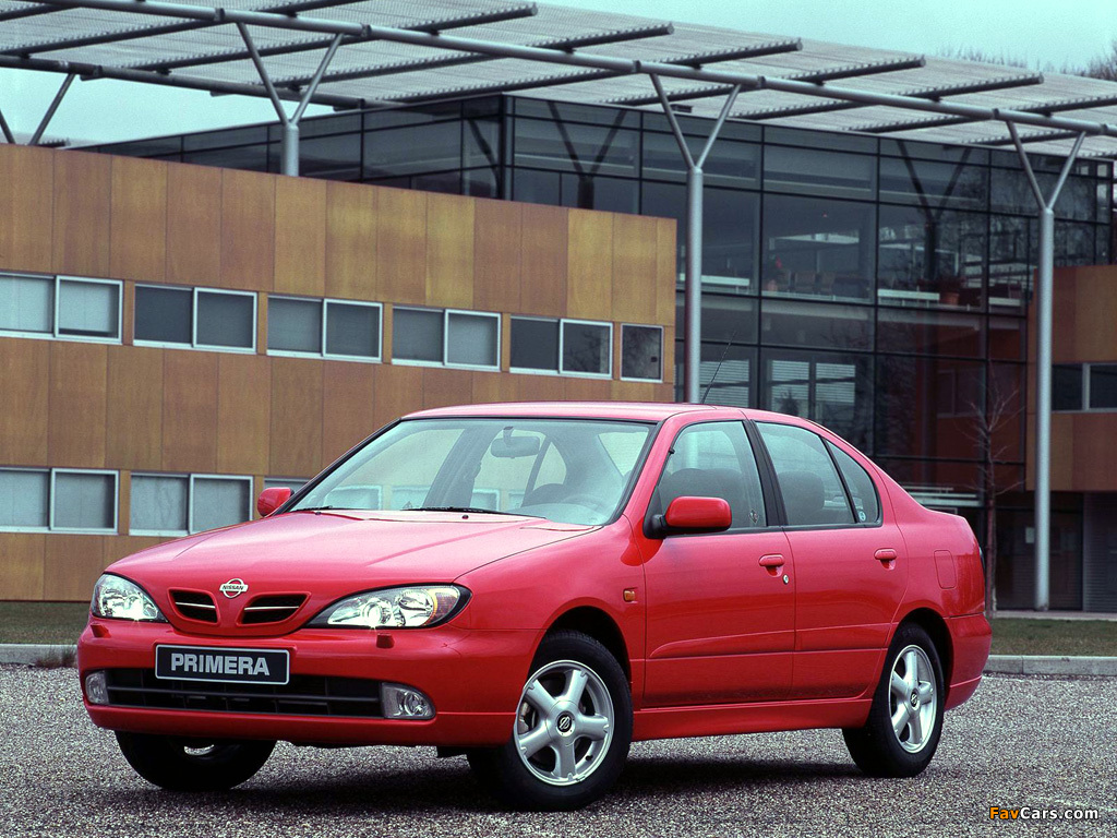 Images of Nissan Primera Sedan (P11f) 1999–2002 (1024 x 768)