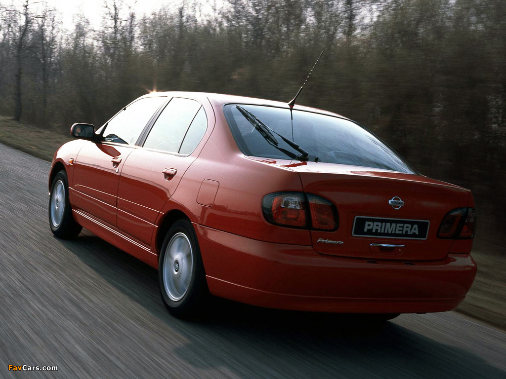 Images of Nissan Primera Sedan (P11f) 1999–2002 (1024 x 768)