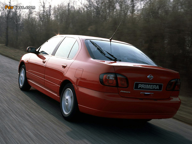 Images of Nissan Primera Sedan (P11f) 1999–2002 (640 x 480)
