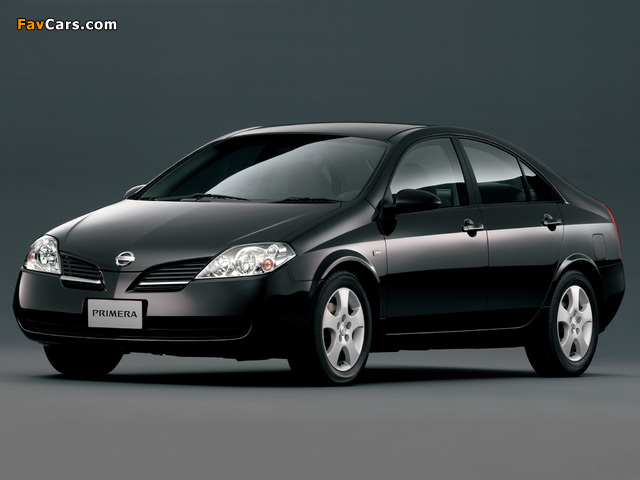 Images of Nissan Primera Sedan J-spec (P12) 2001–03 (640 x 480)