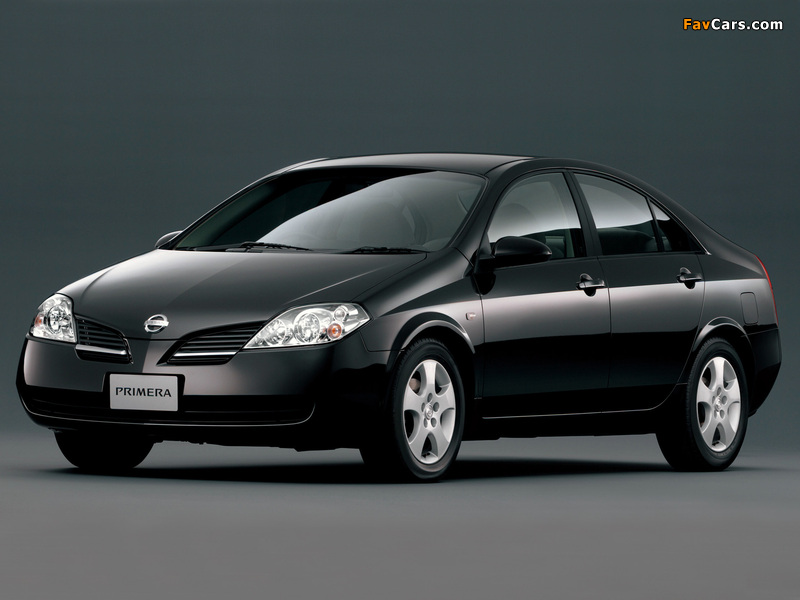 Images of Nissan Primera Sedan J-spec (P12) 2001–03 (800 x 600)