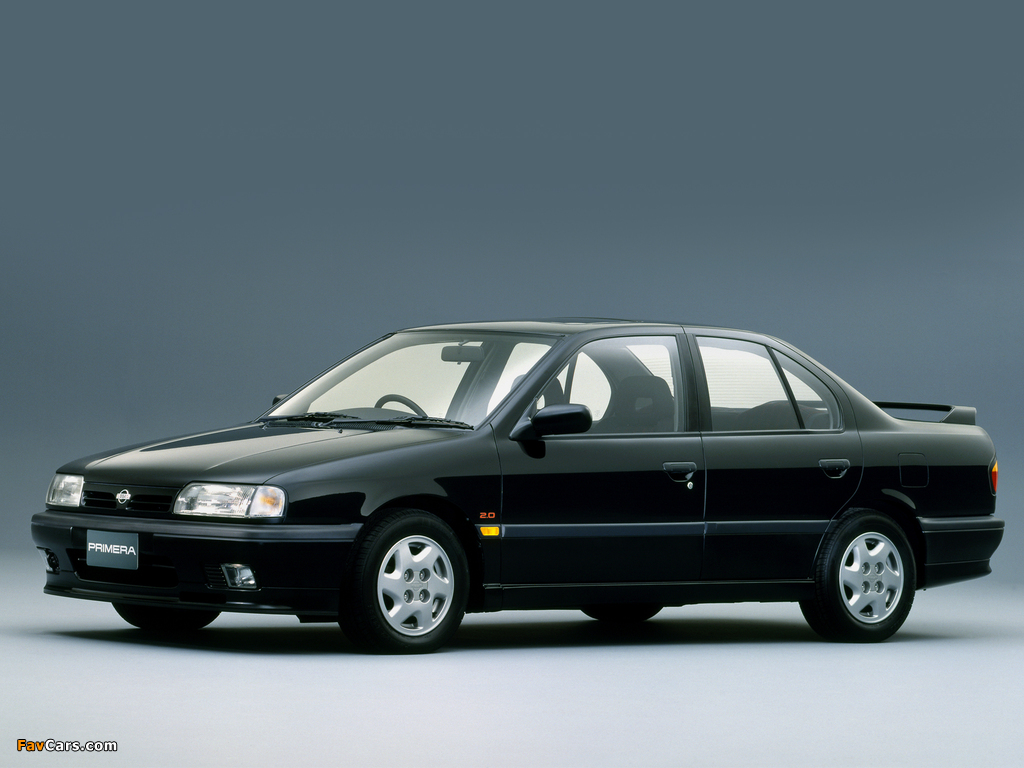 Nissan Primera Sedan JP-spec (P10) 1990–95 images (1024 x 768)
