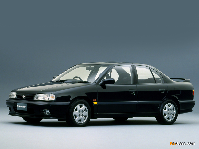 Nissan Primera Sedan JP-spec (P10) 1990–95 images (800 x 600)