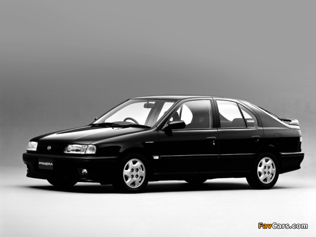 Nissan Primera Hatchback JP-spec (P10) 1991–95 wallpapers (640 x 480)