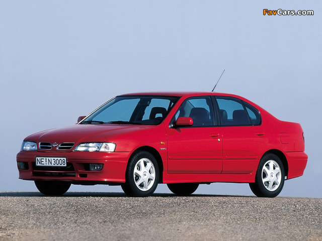 Nissan Primera Sedan (P11) 1995–99 photos (640 x 480)