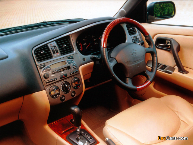 Nissan Primera Sedan UK-spec (P11f) 1999–2002 images (640 x 480)