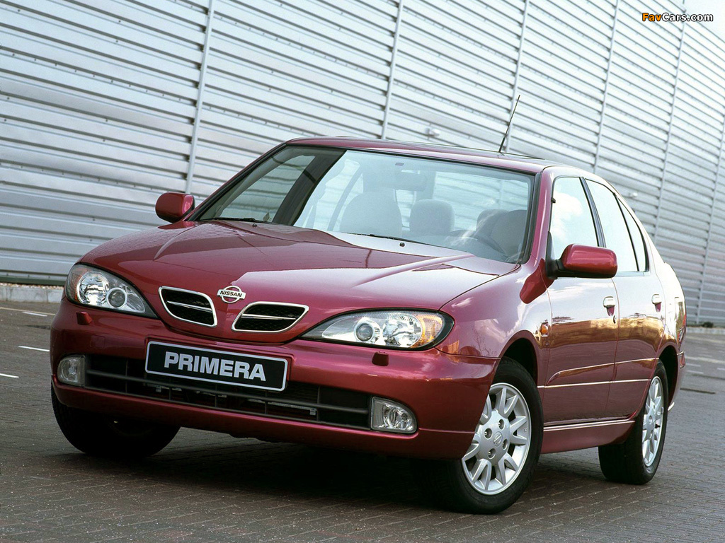 Nissan Primera Sedan (P11f) 1999–2002 images (1024 x 768)