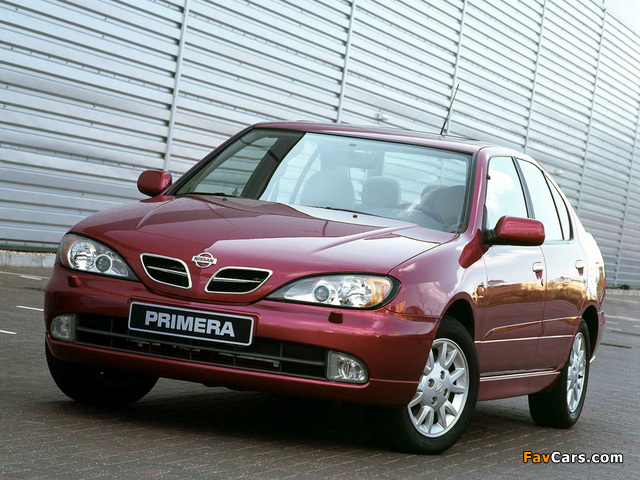 Nissan Primera Sedan (P11f) 1999–2002 images (640 x 480)