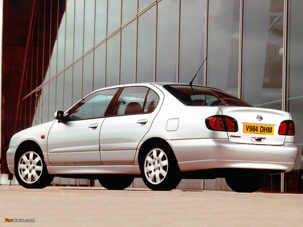 Nissan Primera Sedan UK-spec (P11f) 1999–2002 images (1024 x 768)