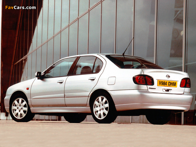 Nissan Primera Sedan UK-spec (P11f) 1999–2002 images (640 x 480)
