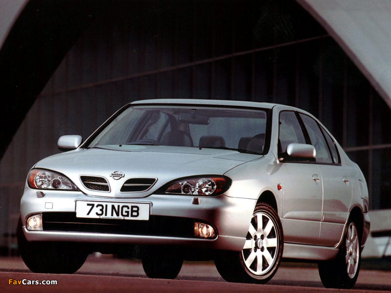 Nissan Primera Sedan UK-spec (P11f) 1999–2002 images (800 x 600)