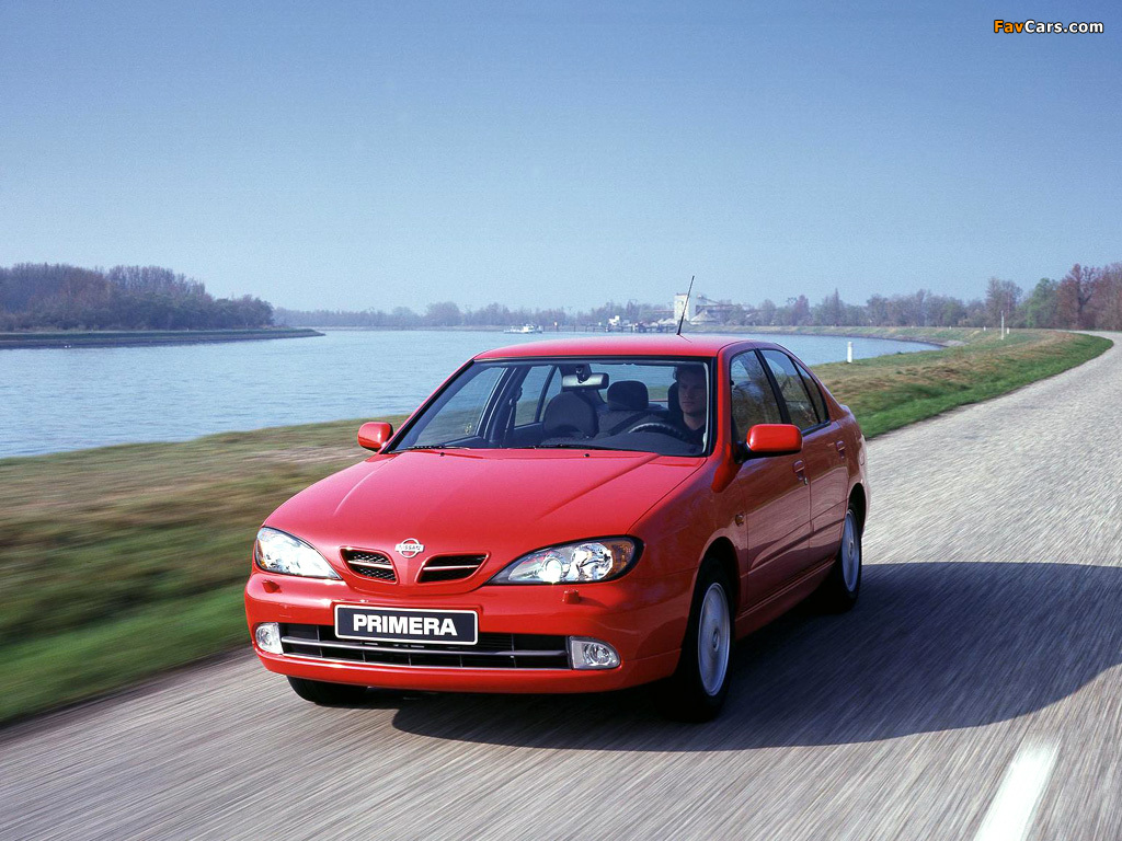 Nissan Primera Sedan (P11f) 1999–2002 pictures (1024 x 768)