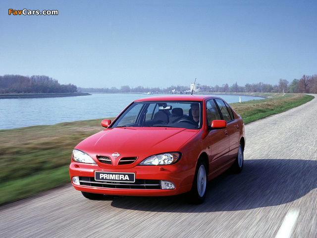Nissan Primera Sedan (P11f) 1999–2002 pictures (640 x 480)