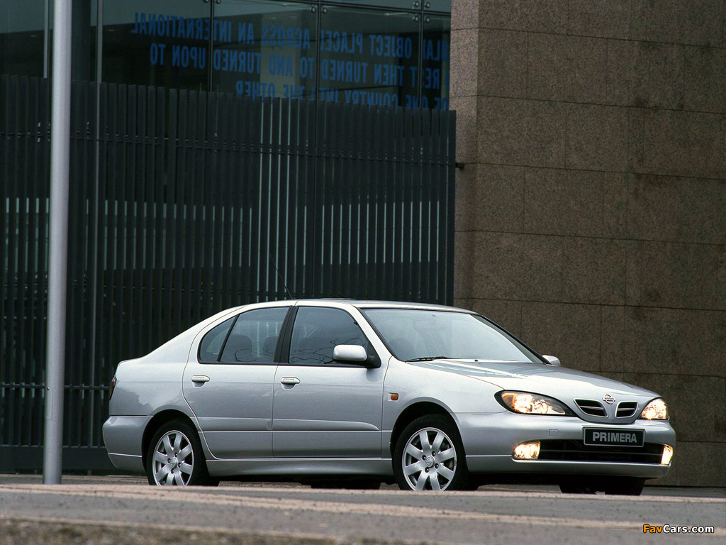 Nissan Primera Sedan (P11f) 1999–2002 wallpapers (1024 x 768)