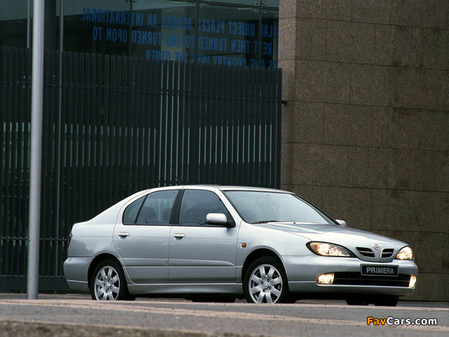 Nissan Primera Sedan (P11f) 1999–2002 wallpapers (640 x 480)