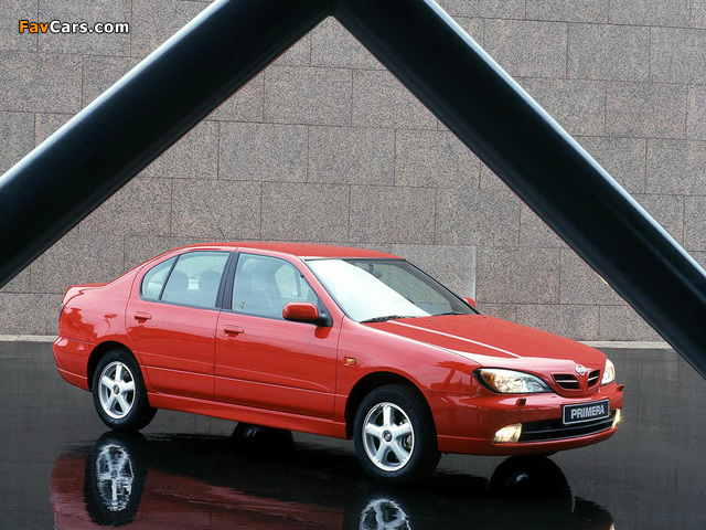 Nissan Primera Sedan (P11f) 1999–2002 wallpapers (640 x 480)